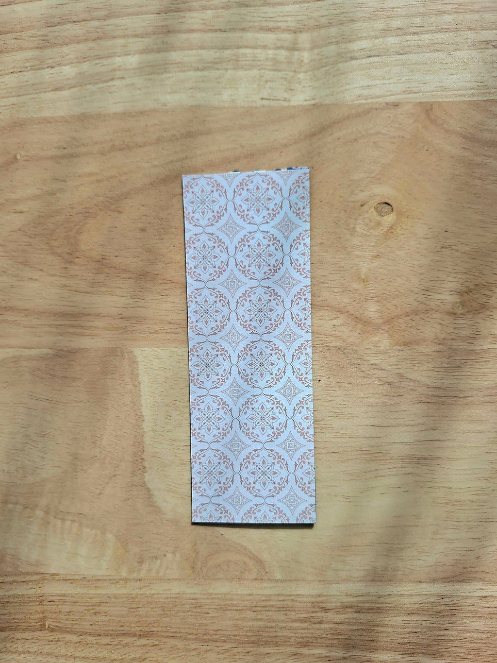 Light Blue & Pink Butterfly Bookmark