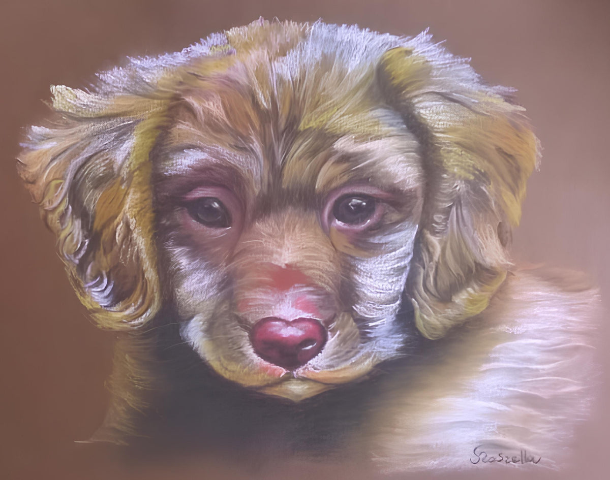 The Cute Dog – 6 × 8 Inch Art Print